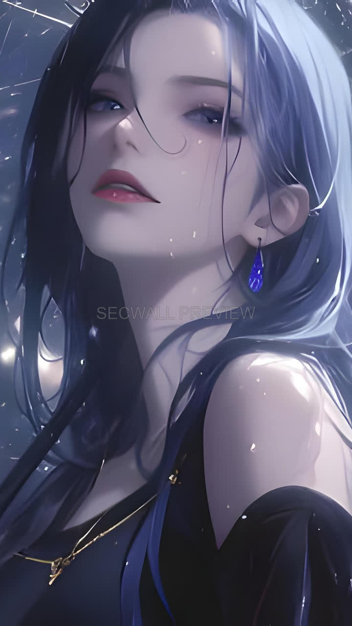触碰蓝月 / Blue Moon Touch wallpaper preview