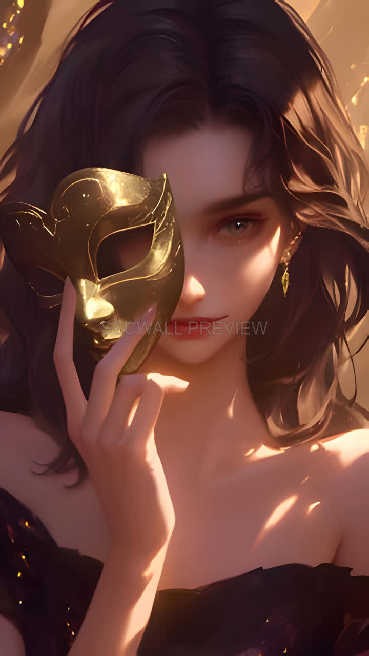 鎏金面具 / Golden Mask wallpaper preview